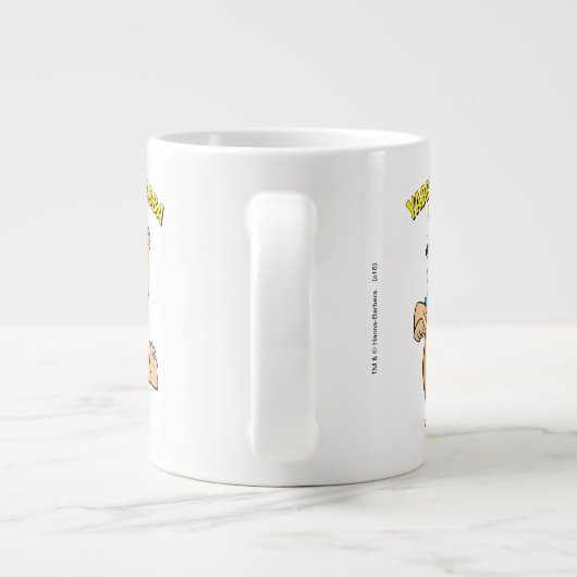 Fred Flintstone Yabba-Dabba Doo! Jumbo-Tasse (Rückseite)