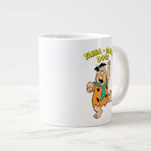 Fred Flintstone Yabba-Dabba Doo! Jumbo-Tasse