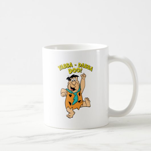 Fred Flintstone Yabba-Dabba Doo! Kaffeetasse (Rechts)