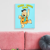 Fred Flintstone Yabba-Dabba Doo! Leinwanddruck (Insitu (Wohnzimmer))