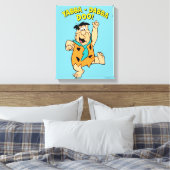 Fred Flintstone Yabba-Dabba Doo! Leinwanddruck (Insitu (Schlafzimmer))