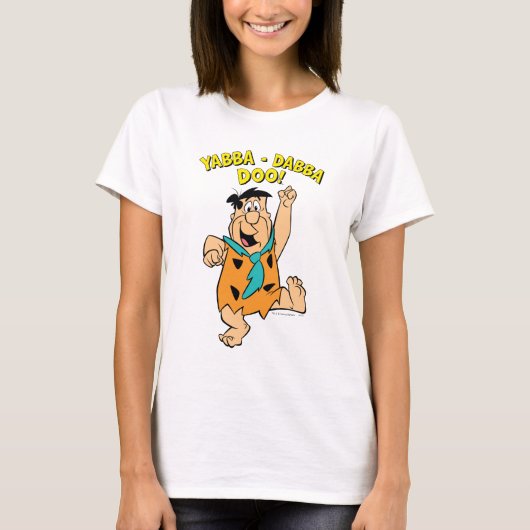 Fred Flintstone Yabba-Dabba Doo! T-Shirt (Vorderseite)