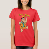 Fred Flintstone Yabba-Dabba Doo! T-Shirt (Vorderseite)