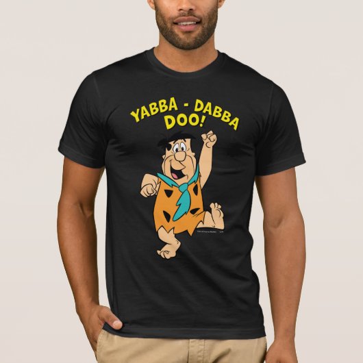 Fred Flintstone Yabba-Dabba Doo! T-Shirt (Vorderseite)