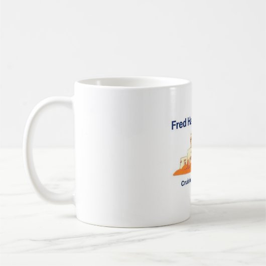 Fred Harvey Gedenkkaffee Tasse (Links)