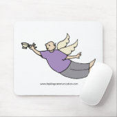 Fred hat aufgestiegen mousepad (Mit Mouse)