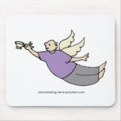 Fred hat aufgestiegen mousepad (Vorne)