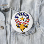 Fred HauptEagle 4" Knopf (enorm) Button (Beispiel)