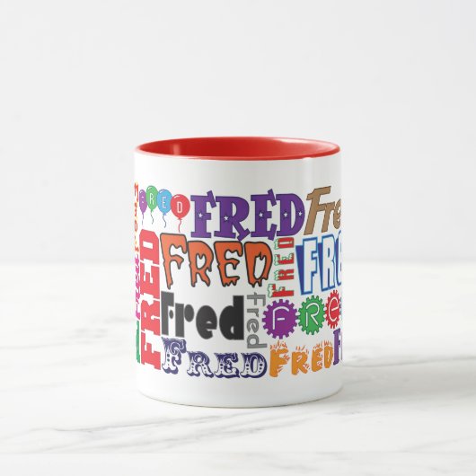 Fred-Kaffee-Tasse Tasse (Zentrum)