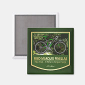 Fred Marquis Pinellas Trail (Rad2) Magnet (Vorderseite/Rückseite)