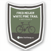 Fred Meijer White Pine Trail Aufkleber (Vorderseite)