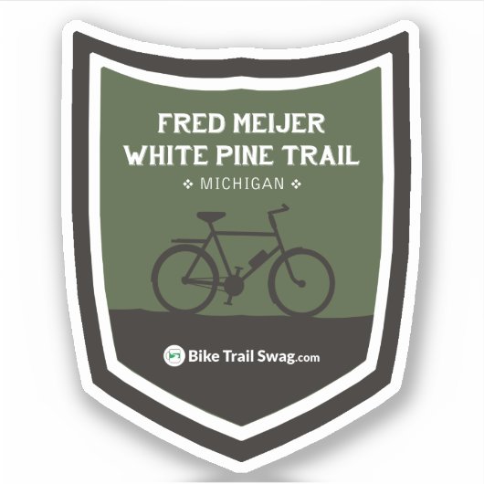 Fred Meijer White Pine Trail Aufkleber (Vorderseite)