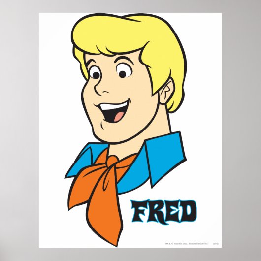 Fred Name Graphic Poster (Vorne)