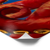 Fred Octopus & Sam Seepferd Steampunk Poster (Ecke)