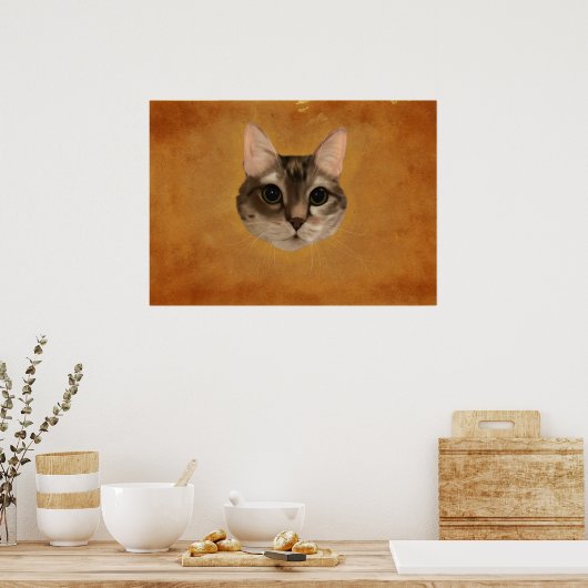 Fred Portrait Poster (Küche)