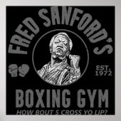 Fred Sanfords Boxing Gym TShirt Poster (Vorne)