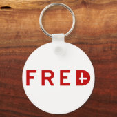 Fred Schlüsselanhänger (Vorderseite)