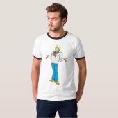 Fred Shrug T-Shirt (Vorne ganz)