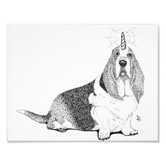 Fred the Bassetcorn Fotodruck (Vorne)