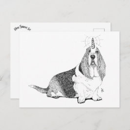 Fred the Bassetcorn Postkarte