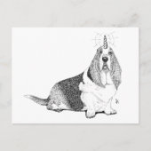 Fred the Bassetcorn Postkarte (Vorderseite)