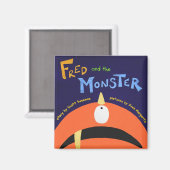 Fred und der Monster-Magnet Magnet (Vorderseite/Rückseite)
