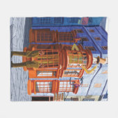 Fred und George bei Weasleys Wizard Wheezes Fleecedecke (Vorderseite (Horizontal))