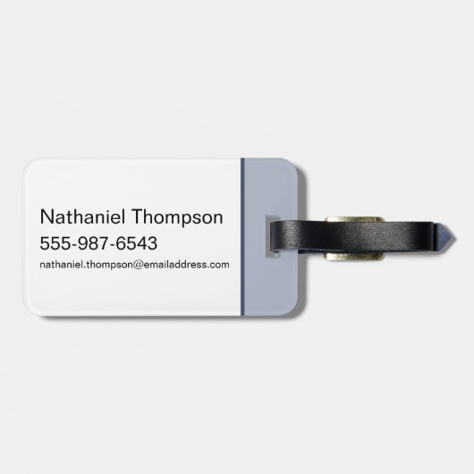 Fred und George bei Weasleys Wizard Wheezes Gepäckanhänger (Rückseite horizontal)