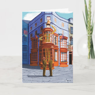 Fred und George bei Weasleys Wizard Wheezes Karte
