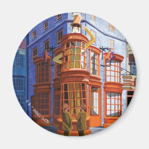 Fred und George bei Weasleys Wizard Wheezes Magnet