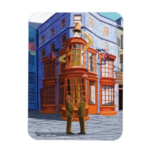 Fred und George bei Weasleys Wizard Wheezes Magnet