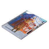 Fred und George bei Weasleys Wizard Wheezes Notizblock (Linke Seite)