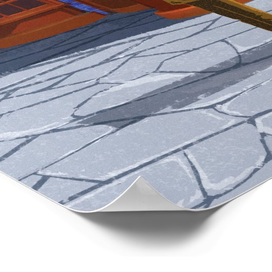 Fred und George bei Weasleys Wizard Wheezes Poster (Ecke)