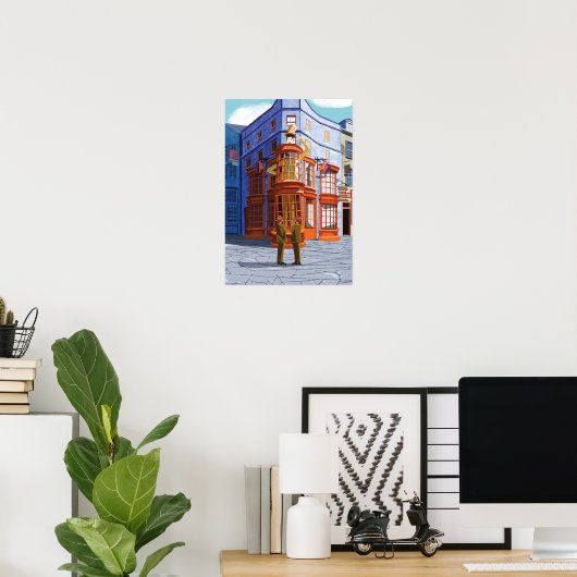 Fred und George bei Weasleys Wizard Wheezes Poster (Heimbüro)