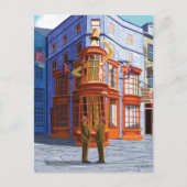 Fred und George bei Weasleys Wizard Wheezes Postkarte (Vorderseite)