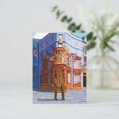 Fred und George bei Weasleys Wizard Wheezes Postkarte (Stehend Vorderseite)