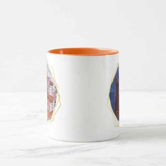 Fred und George bei Weasleys Wizard Wheezes Tasse (Zentrum)