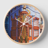 Fred und George bei Weasleys Wizard Wheezes Uhr (Vorderseite)