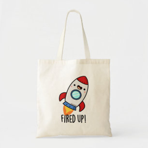 Fred Up Funny Rocket Puff Tragetasche