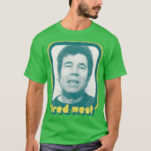 Fred West 90er Retro True Crime Design T-Shirt