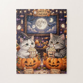 Freda und Junior Ghost Cinema Jigsaw Puzzle | Kawa