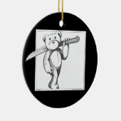 Freddie Bär Keramikornament (Rechts)