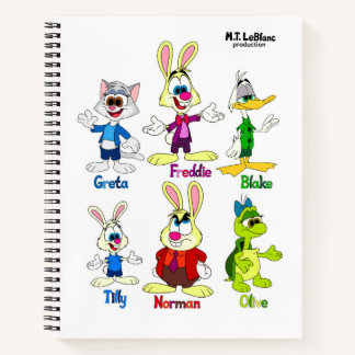 Freddie Bunny & Freunde Notizblock