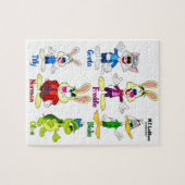 Freddie Bunny & Freunde Puzzle (Horizontal)