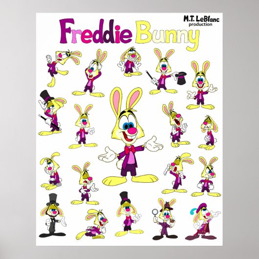 Freddie Bunny Poster (Vorne)