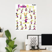 Freddie Bunny Poster (Heimbüro)