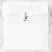Freddie Bunny Rundum-Aufkleber Runder Aufkleber (Tasche)