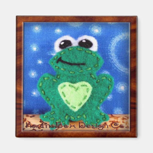 Freddie der Frosch Magnet