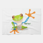 Freddie Frog "High Four" Geschirrtuch (Horizontal)