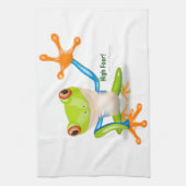Freddie Frog "High Four" Geschirrtuch (Vertikal)
